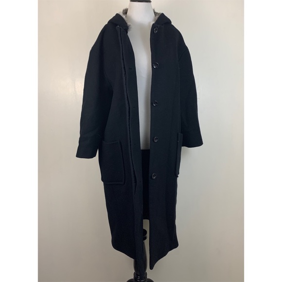 Nano Universe Wool Blend Coat - Picture 6 of 12